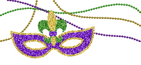 Mardi Gras decorationのイラスト素材