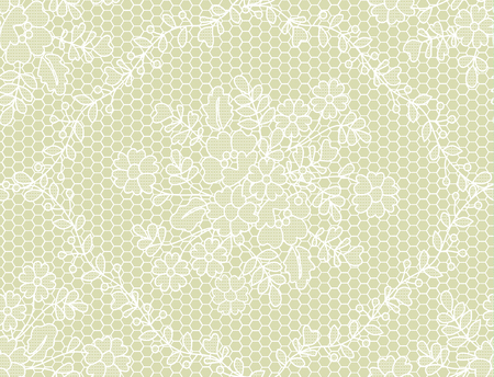 Seamless white laceのイラスト素材