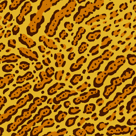 ocelot or leopardのイラスト素材