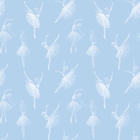 Seamless ballerinaの写真素材