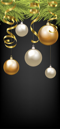 Christmas borderのイラスト素材