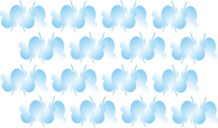 blue wallpaper abstract on a white backgroundの写真素材