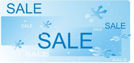 Winter saleの写真素材