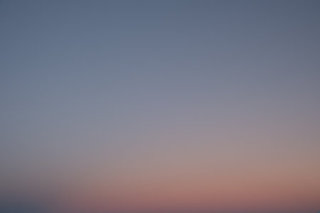 Abstract natural sky background. Space for copy. Morning winter blue-pink sky. Twilight sky...