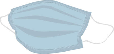 medical mask for doctors and patients, peopleのイラスト素材