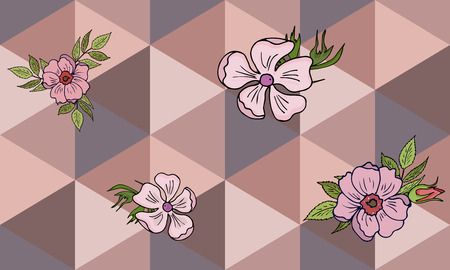 Rose flowerのイラスト素材