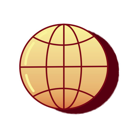 Web icon sign. Retro PC user interface aestetic.のイラスト素材