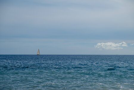 view on atlantic oceanの写真素材