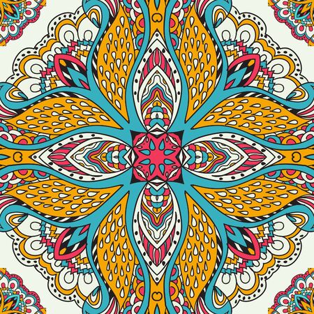 Absract seamless circle pattern backgroundのイラスト素材