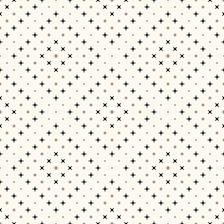 Vector seamless retro pattern, polka dot with rhombus. Can be used for wallpaper, pattern fills, web page background,surface texturesのイラスト素材