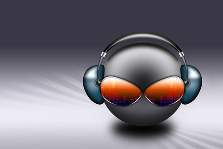 dj smileのイラスト素材