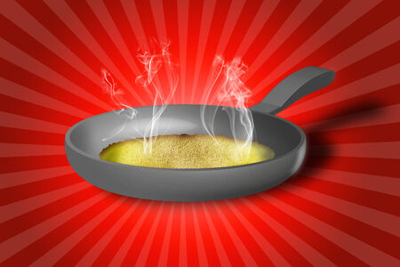 frying panのイラスト素材