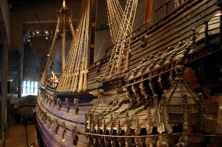Vasa museum in Stockholm, Swedenのeditorial素材