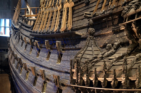 Vasa museum in Stockholm, Sweden のeditorial素材