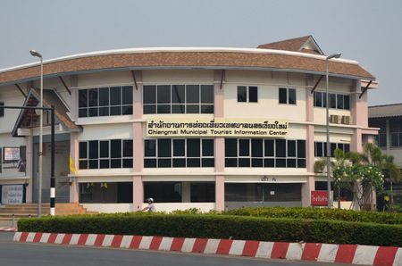 Municipal Tourist Information Centre in Chiang Mai, Thailandのeditorial素材