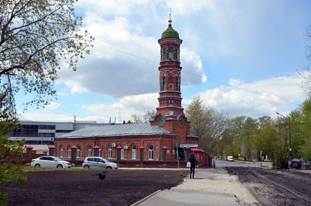 The Bornay Mosque , also spelled Burnayevskaya Mosque, built in 1872,  is a mosque in Kazan, Tatarstan, Russiaのeditorial素材