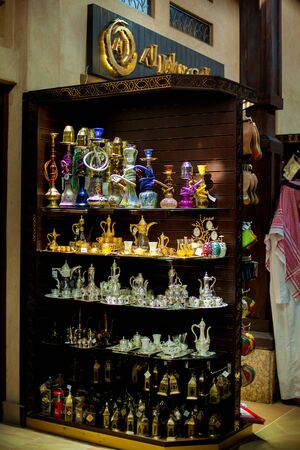 Dubai, UAE, March 2018 Market Souk Madinat Jumeirah
