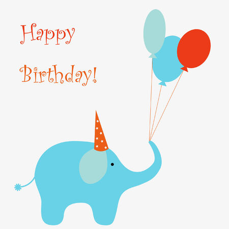 Happy birthdayのイラスト素材