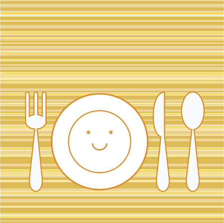 Dinner setのイラスト素材