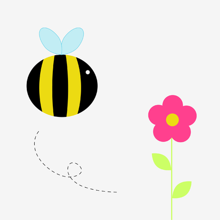 Busy beeのイラスト素材