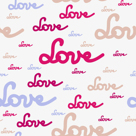 Love seamless patternのイラスト素材