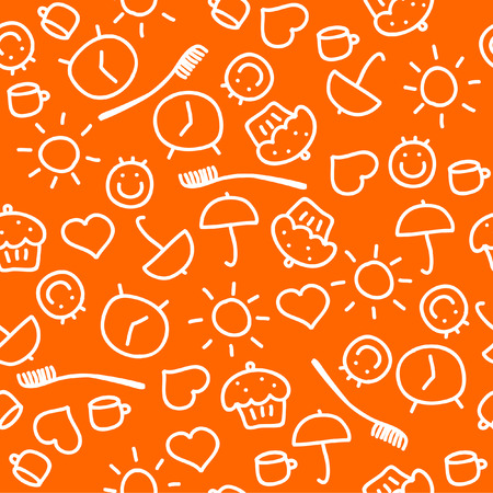 Morning doodlesのイラスト素材