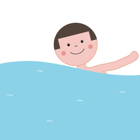 Swimming poolのイラスト素材