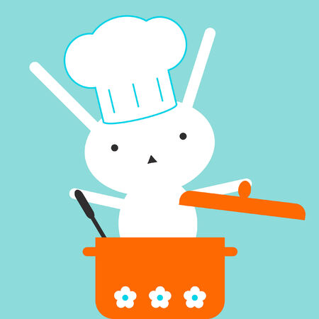 Bunny chefのイラスト素材