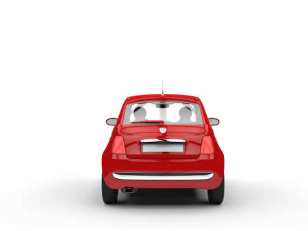 Small red carの写真素材