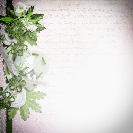 Romantic invitation card の写真素材