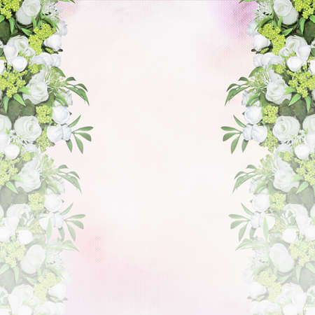 Romantic invitation cardの写真素材
