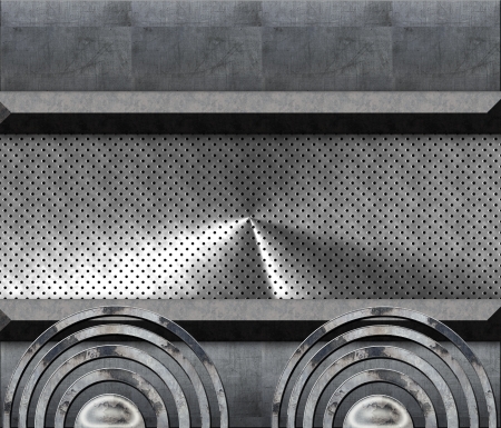 metal template backgroundの写真素材