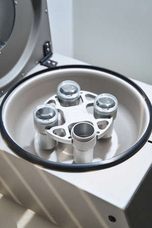 Benchtop beauty equipment used for skin rejuvenation procedures by modern dermatologistsの写真素材