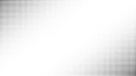 Halftone gradient pattern vector illustration. Black white dotted halftone texture. Pop Art black white halftone Background. Background of Art.のイラスト素材