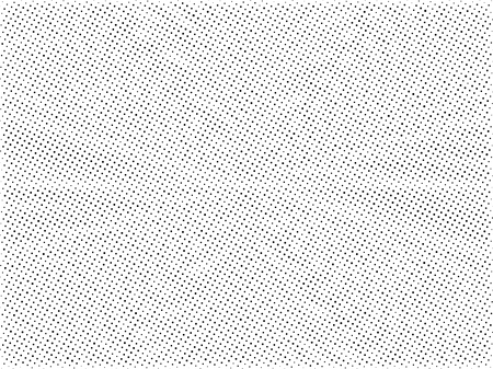 Abstract geometric dots background. Black white random grunge dots texture. Pop Art circle comic pattern. Polka dots ornament vector pattern. Template for presentation flyer, business cards, stickersのイラスト素材