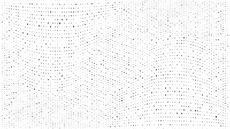 Abstract dots background. Monochrome grunge dirt texture. Halftone Pop Art comic pattern. Small Polka dot. Geometric wave vector pattern. Template for presentation flyer, business cards, report fabricのイラスト素材