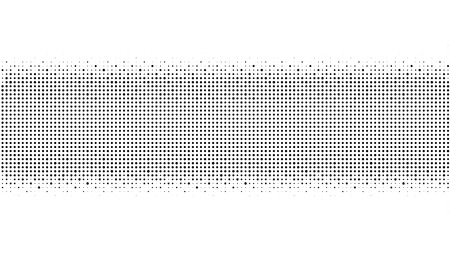 Halftone gradient pattern. Abstract halftone dots background. Monochrome dots pattern. Pop Art, Comic small dots. Gradient frame. Banner with space. Design for presentation, report, flyer, cardのイラスト素材