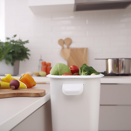Kitchen waste compost pot containerの素材