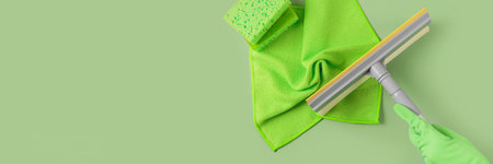 Set for cleaning windows and other surfaces