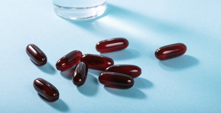 Oil filled capsules of food supplements