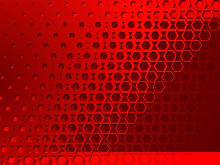 Background red geometric abstractionのイラスト素材