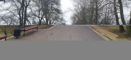 Nature, Park, autumn, near Minsk, Belarusの写真素材