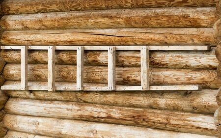 wooden staircaseの写真素材