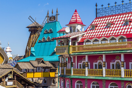 MOSCOW, RUSSIA - JULY 26, 2015: Izmailovo Kremlinのeditorial素材