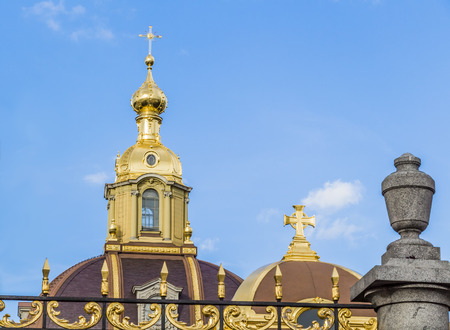 ST PETERSBURG, RUSSIA - JULY 28, 2015: Grand Ducal Burial Vault in Peter and Paul Fortressのeditorial素材