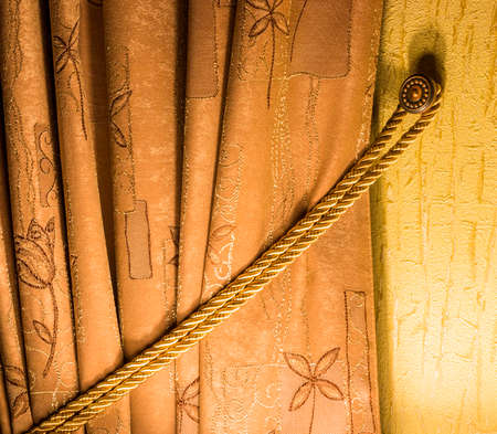 Curtain close-upの写真素材