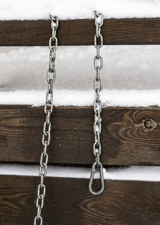 Metal chain for a dog