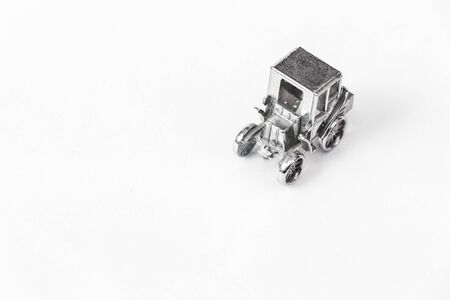 Metal model of the ancient car