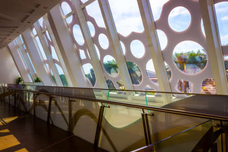 Elements of modern interior design and architecture.
