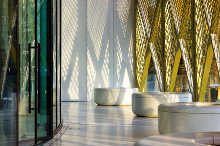 Elements of modern interior design and architecture.